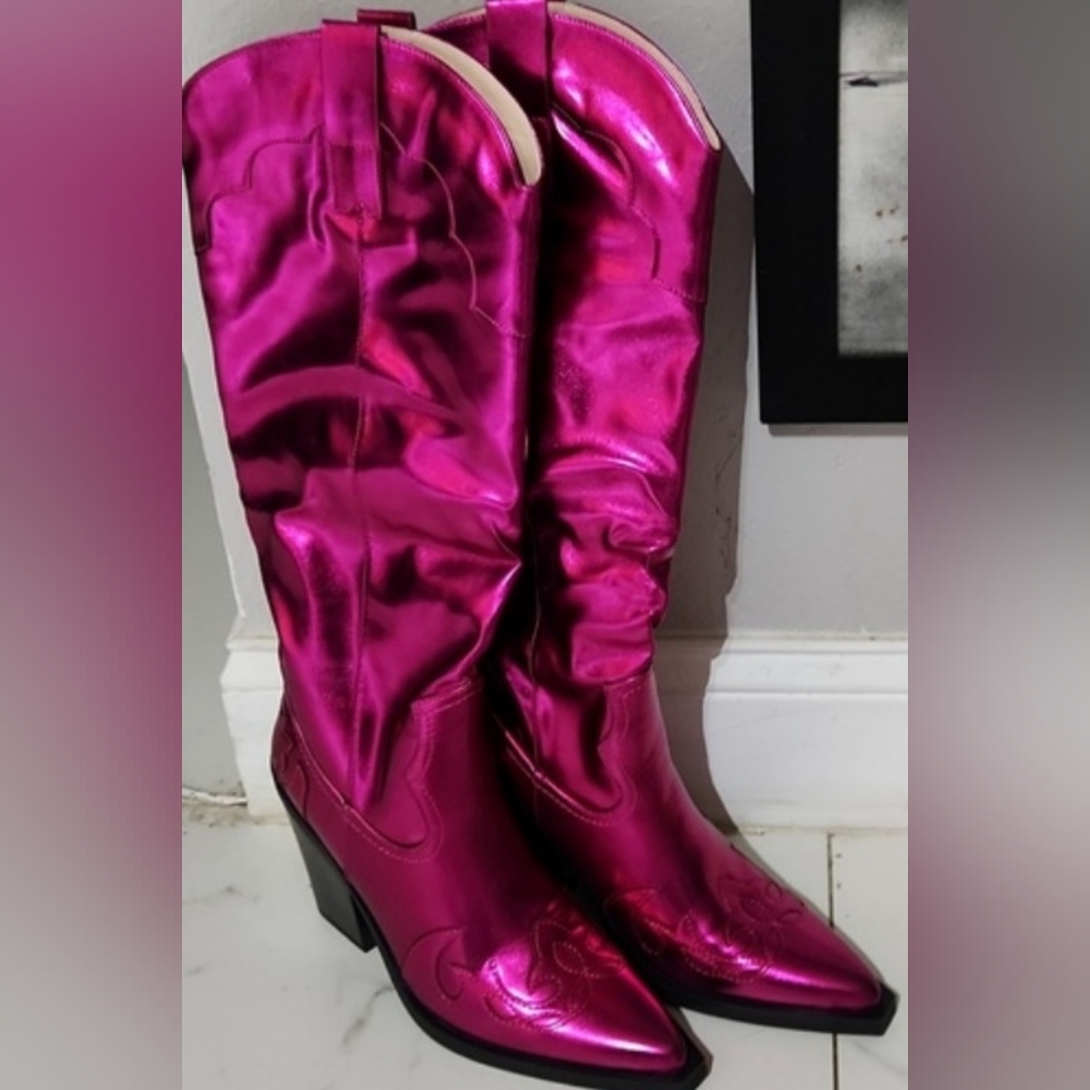 THESE ARE SIMMI LONDON / BY DOLLS KILL SIZE U.S. 9 LADIES / HOT PINK
